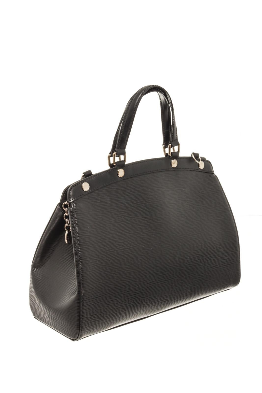 Louis Vuitton Black Epi Leather Brea MM Bag In Good Condition In Irvine, CA