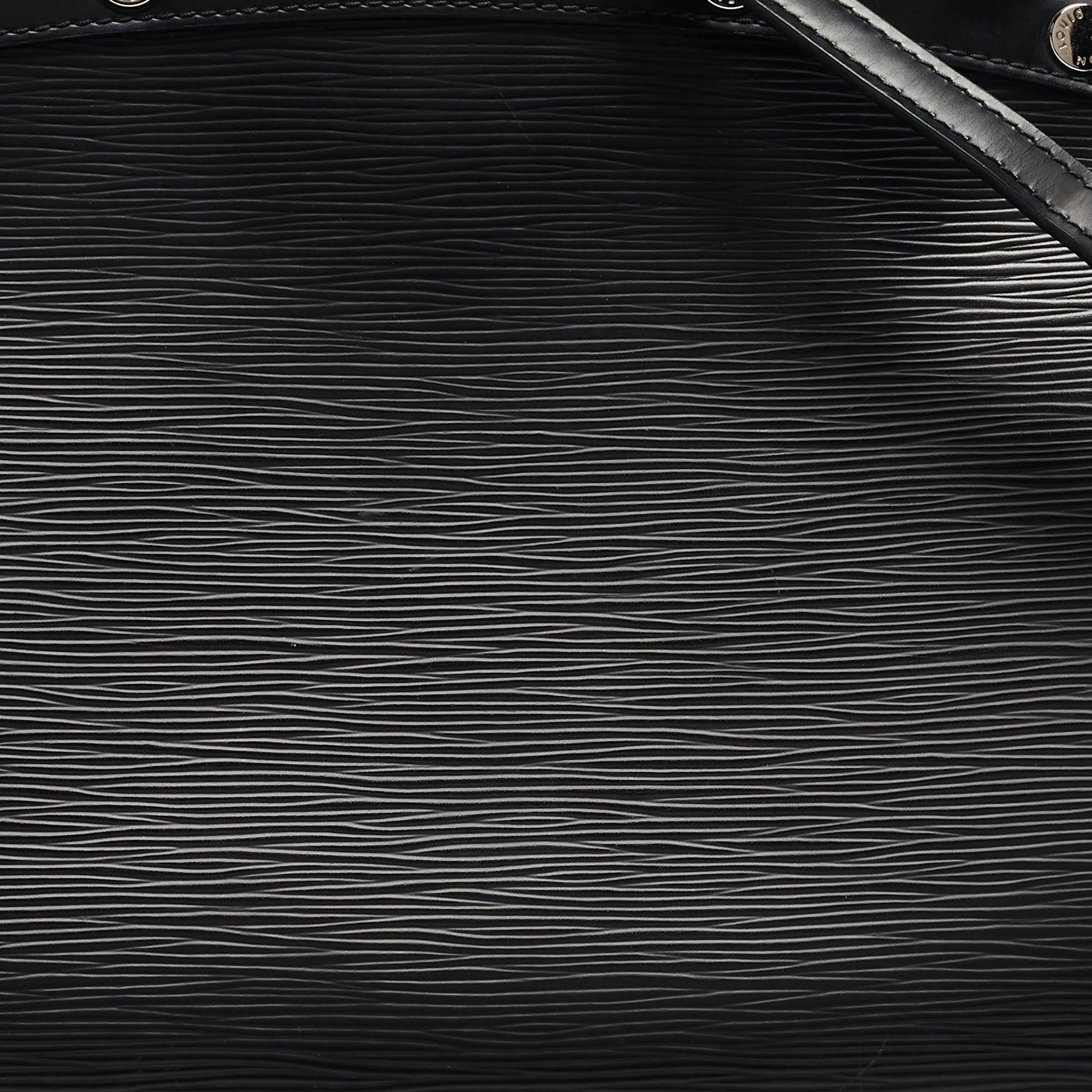 Louis Vuitton Black Epi Leather Brea MM Bag 1