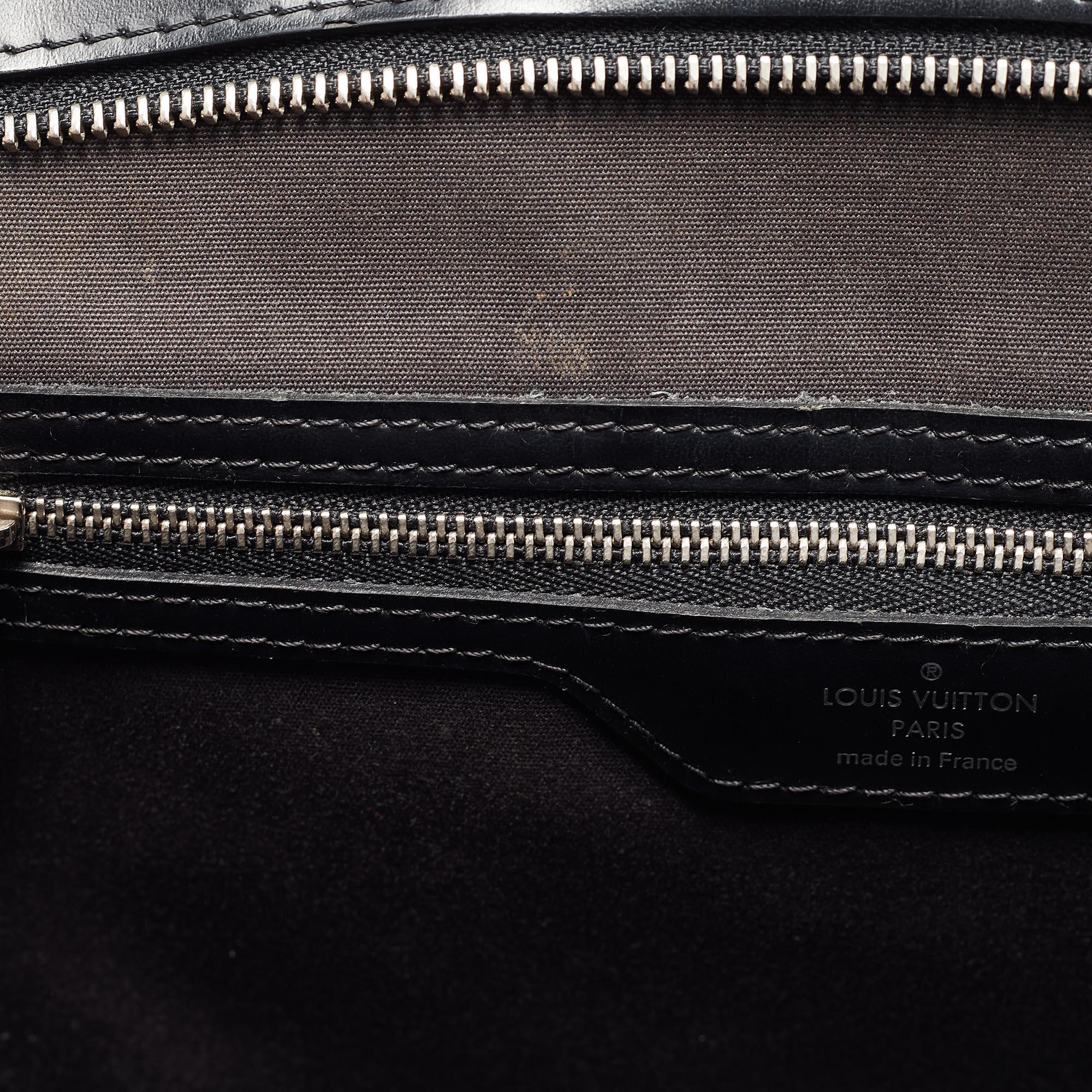 Louis Vuitton Black Epi Leather Brea MM Bag 3
