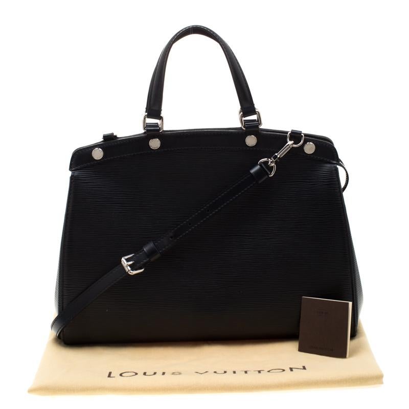 Louis Vuitton Black Epi Leather Brea MM Bag 3