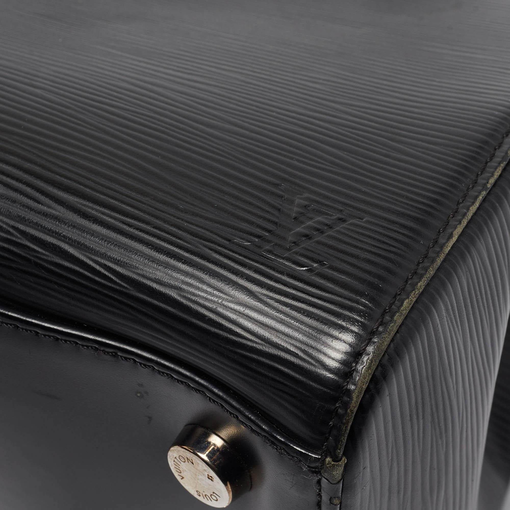 Louis Vuitton Black Epi Leather Brea MM Bag 5