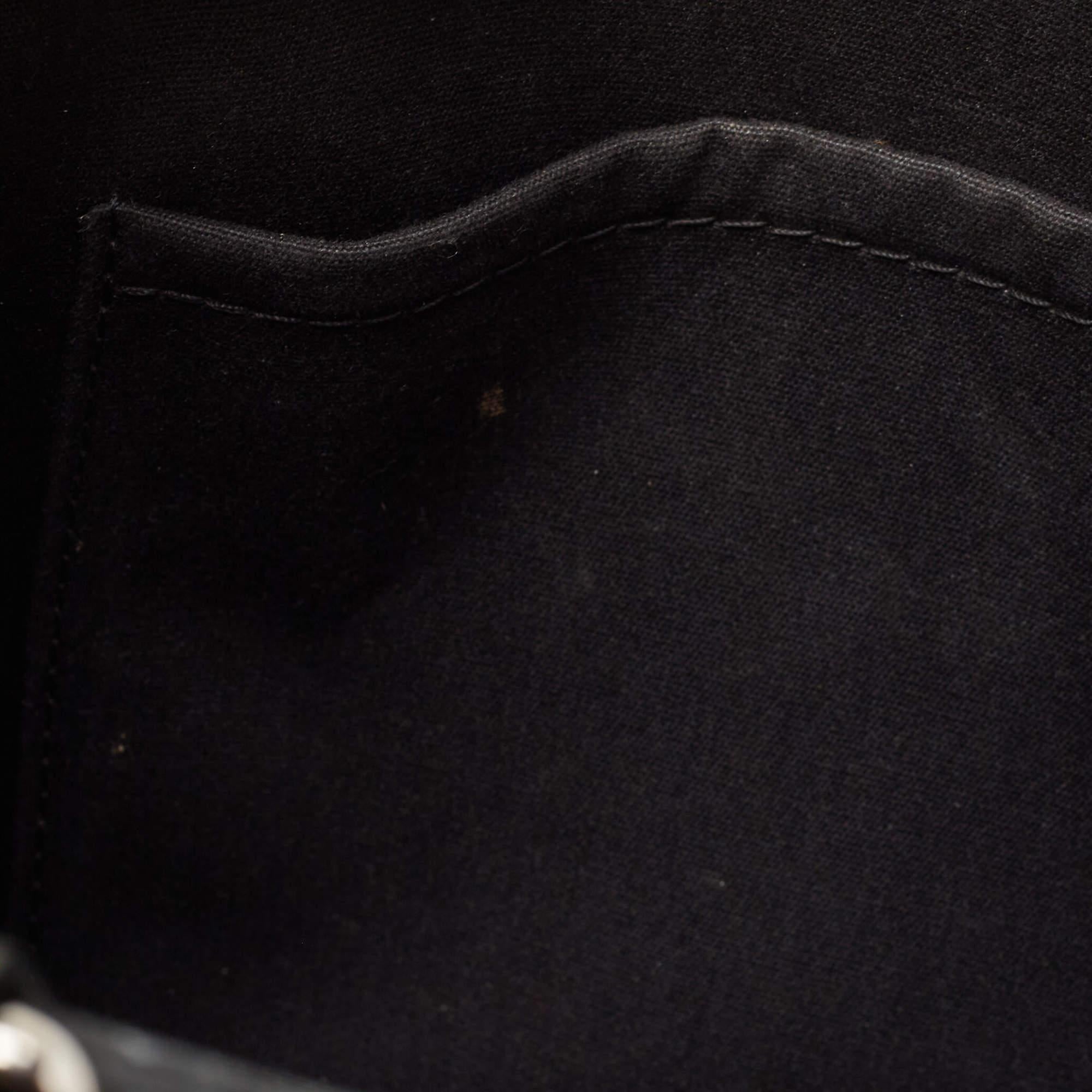 Louis Vuitton Black Epi Leather Brea MM Bag For Sale 5