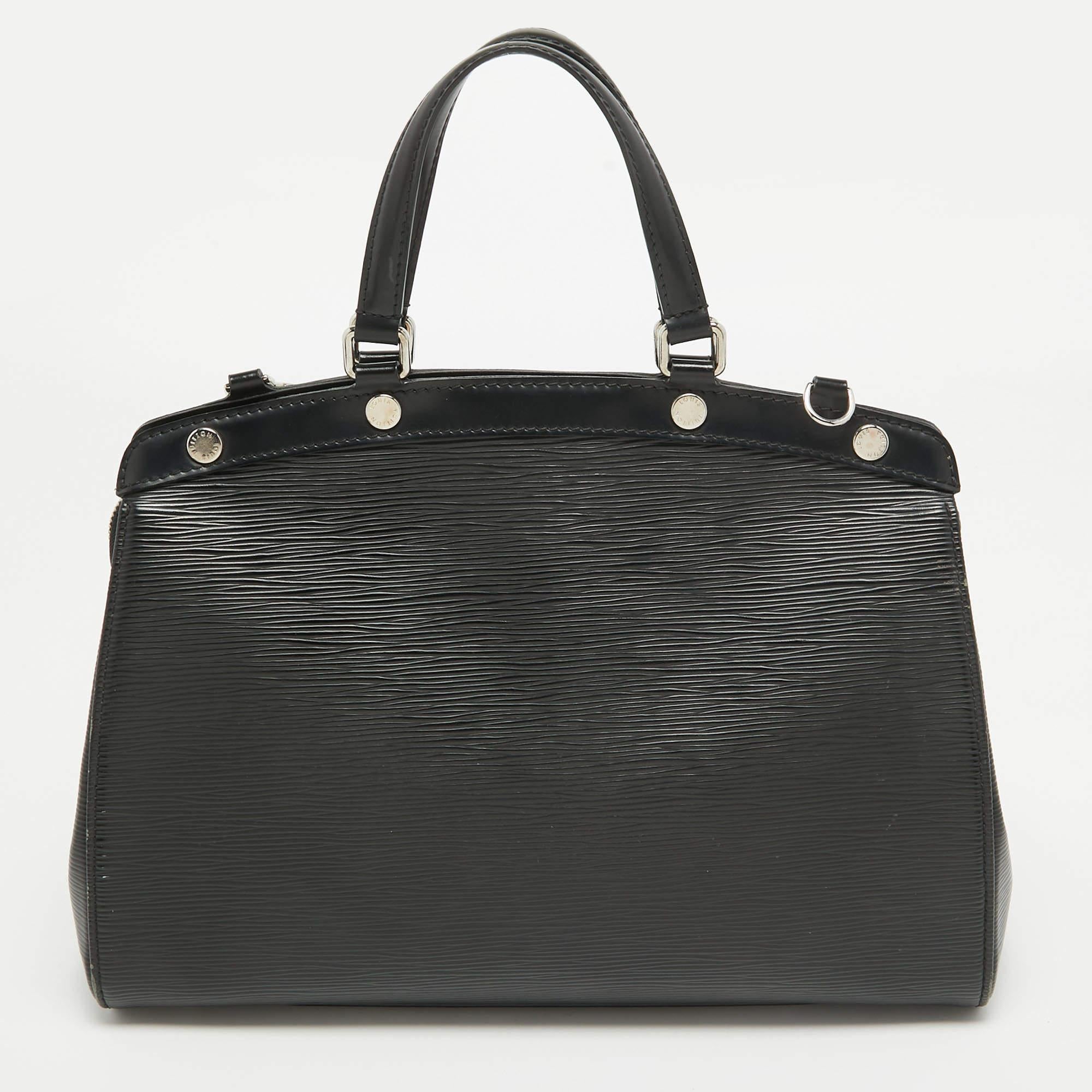 Louis Vuitton Black Epi Leather Brea MM Bag 5