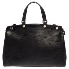 Louis Vuitton Black Epi Leather Brea MM Bag