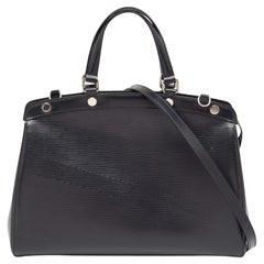 Louis Vuitton Black Epi Leather Brea MM Bag