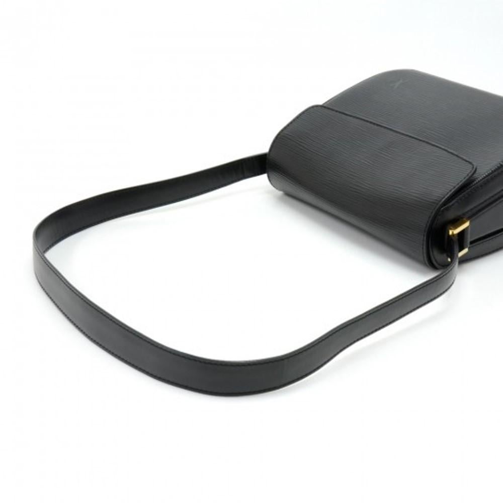 Louis Vuitton Black Epi Leather Byushi Bag 6