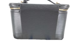 Louis Vuitton Black Epi Leather Cannes Vanity Case