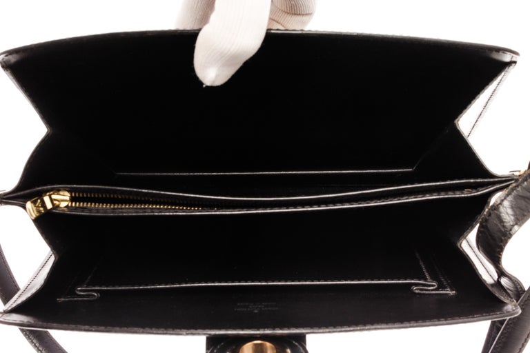 Louis Vuitton Louis Vuitton Capucines Black Epi Leather Shoulder Bag