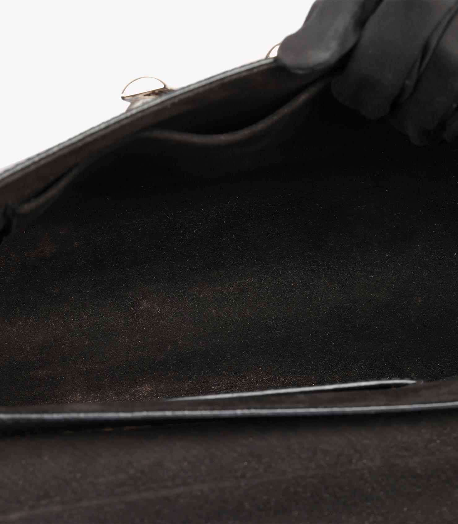 Louis Vuitton Black Epi Leather Chain Twist MM Bag 7