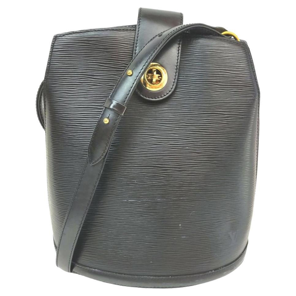 Louis Vuitton Black Epi Leather Lussac Zip Tote Bag 106lv5