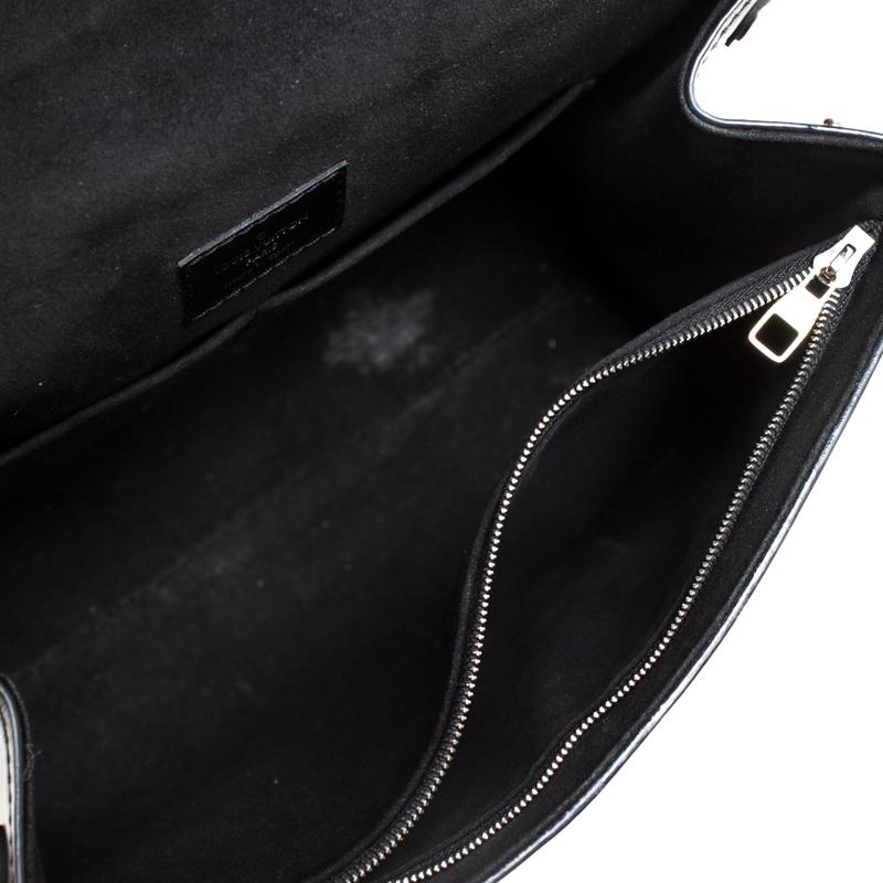 Louis Vuitton - Sac en cuir épi noir « Cluny BB » 3