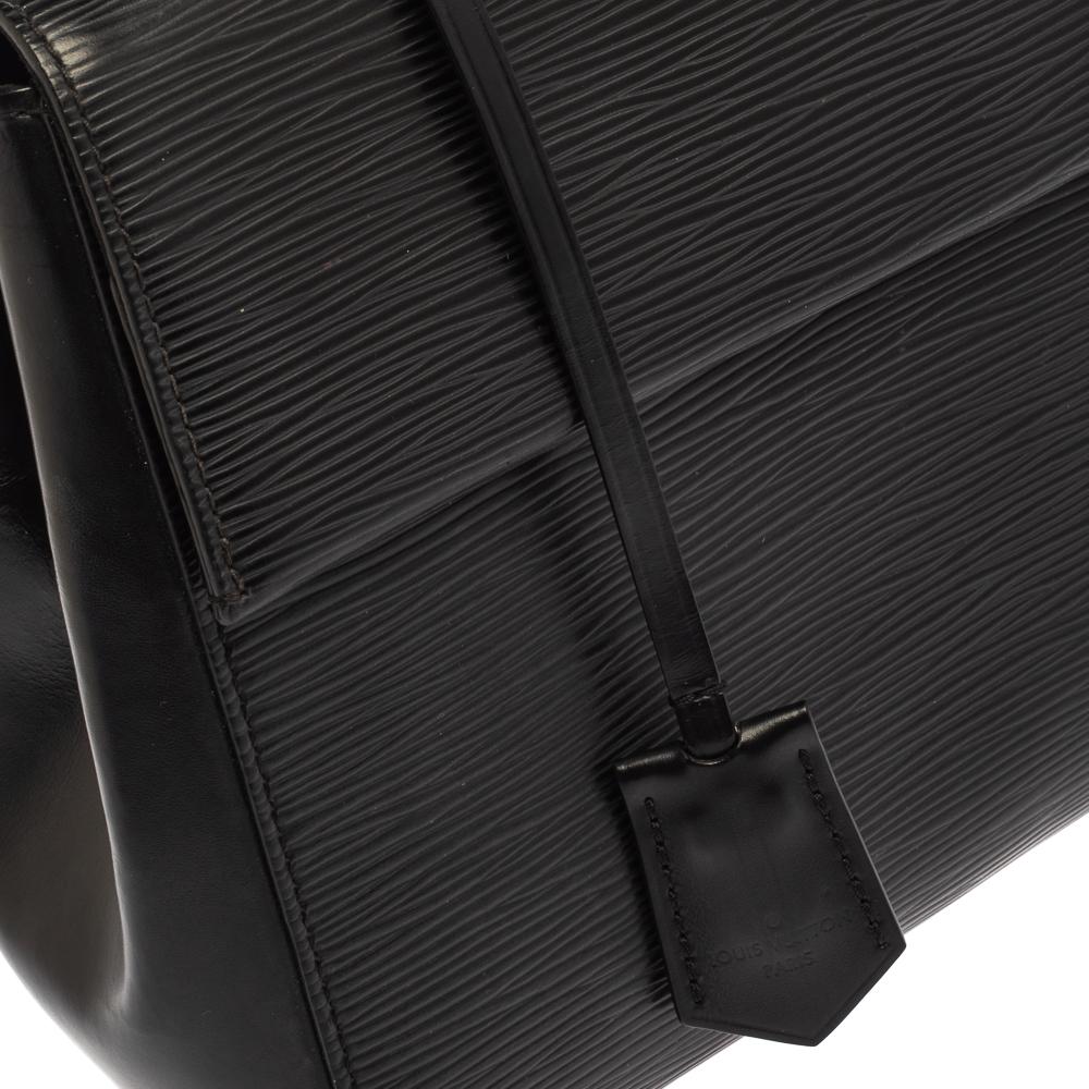 Louis Vuitton Black Epi Leather Cluny BB Bag 5