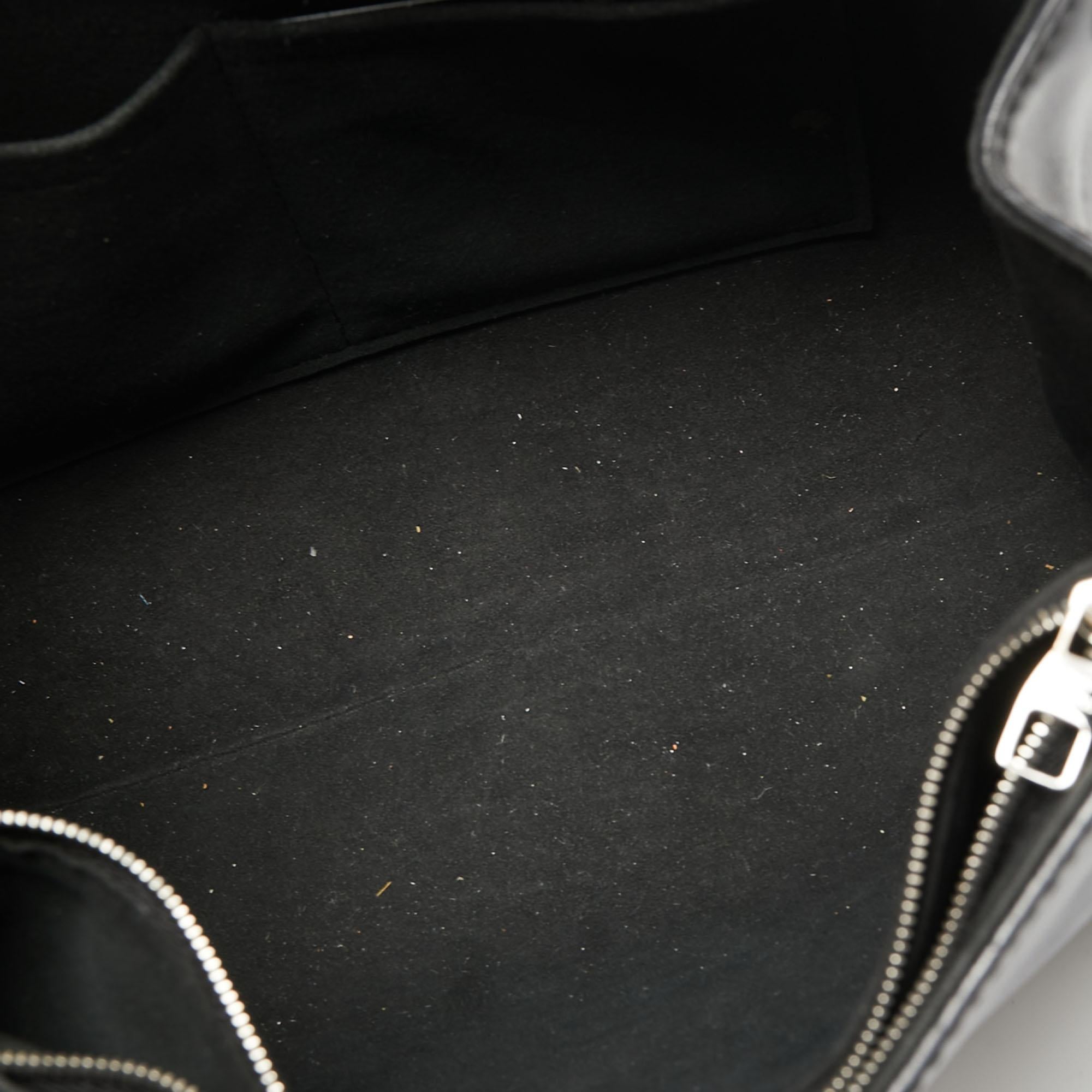 Louis Vuitton Black Epi Leather Cluny BB Bag 4