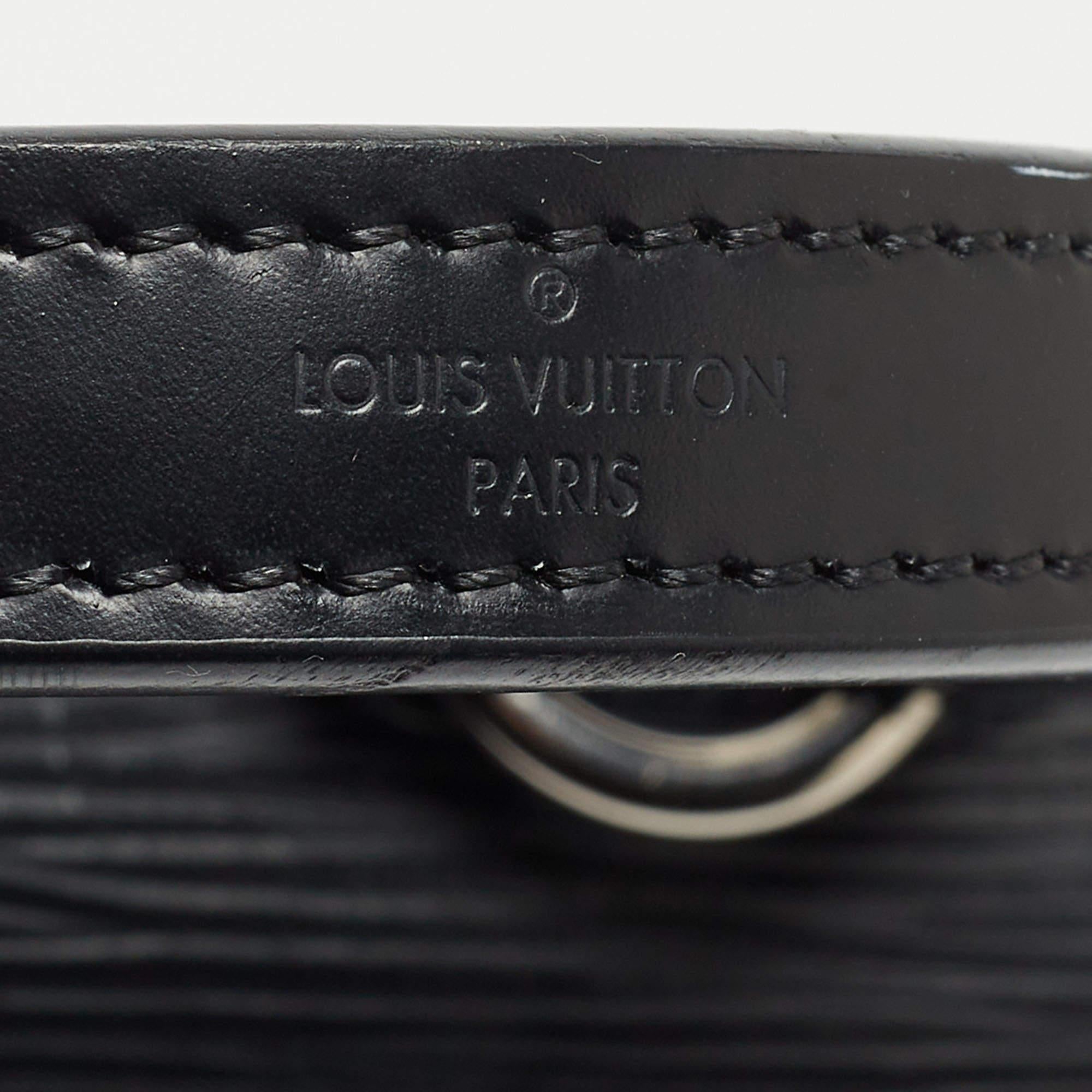 Louis Vuitton Black Epi Leather Cluny BB Bag 7