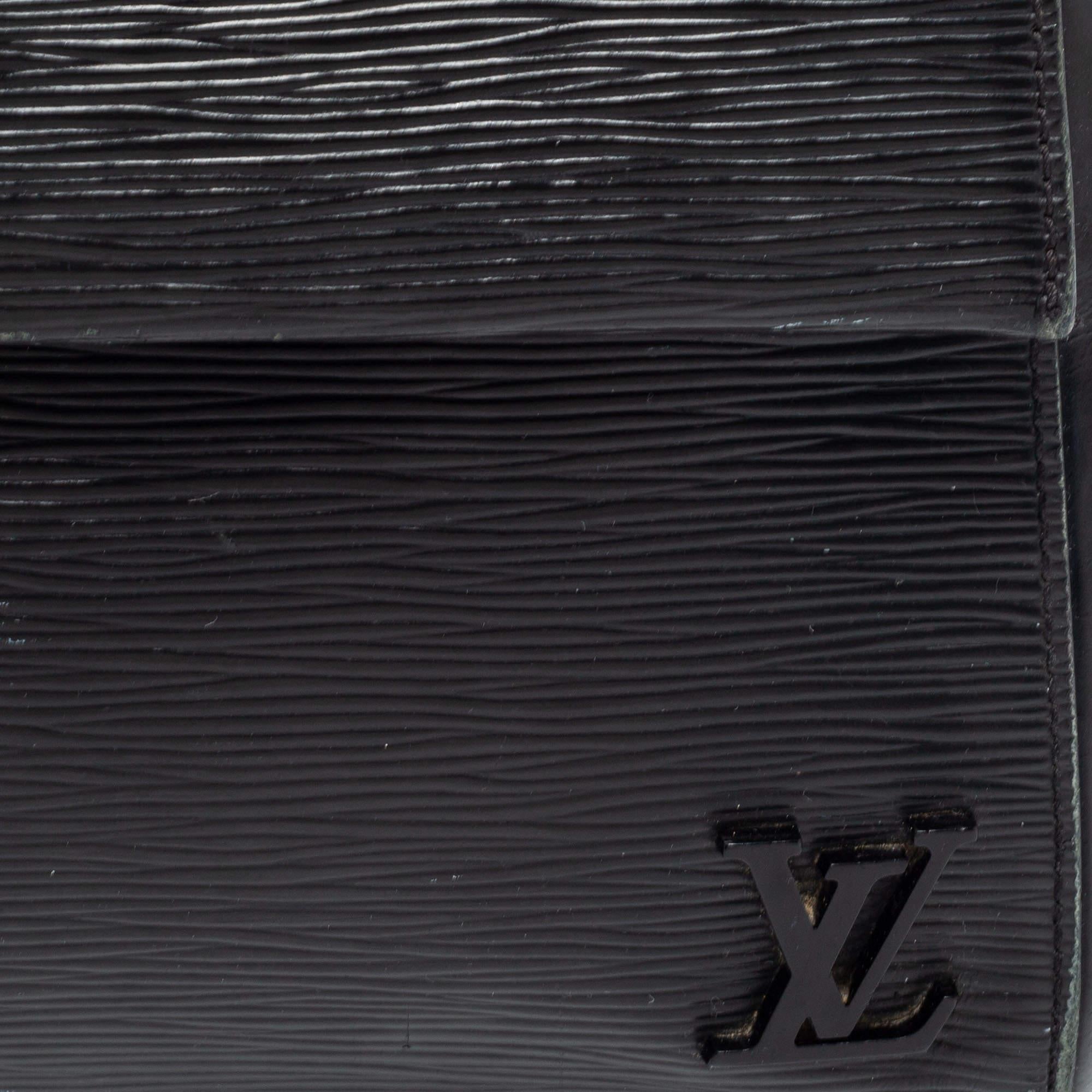 Louis Vuitton Black Epi Leather Cluny BB Bag 11
