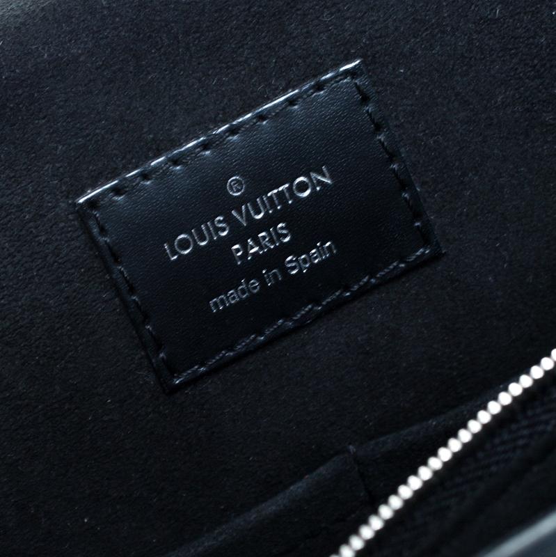  Louis Vuitton - Sac en cuir épi noir « Cluny BB » Pour femmes 