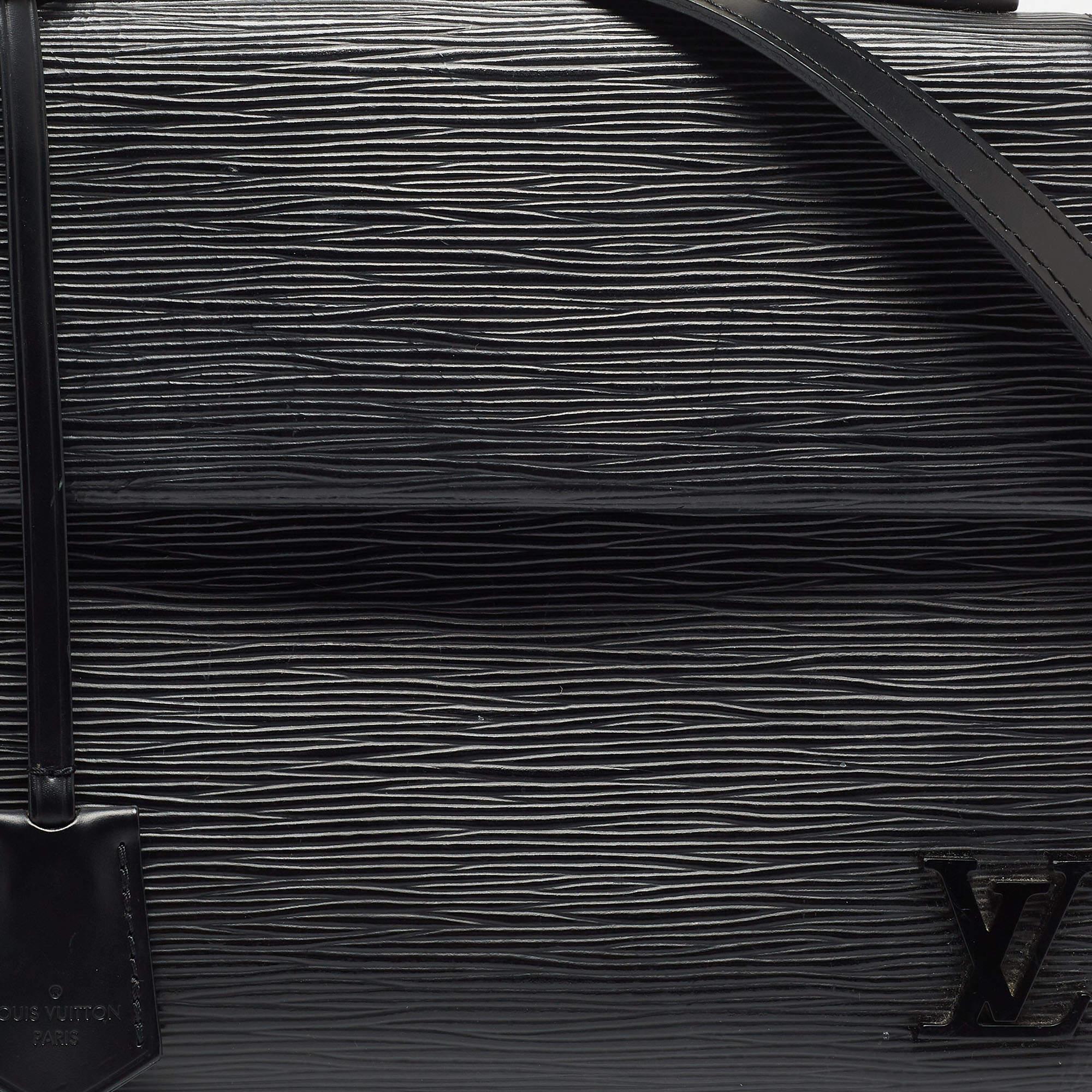 Louis Vuitton Black Epi Leather Cluny BB Bag 3