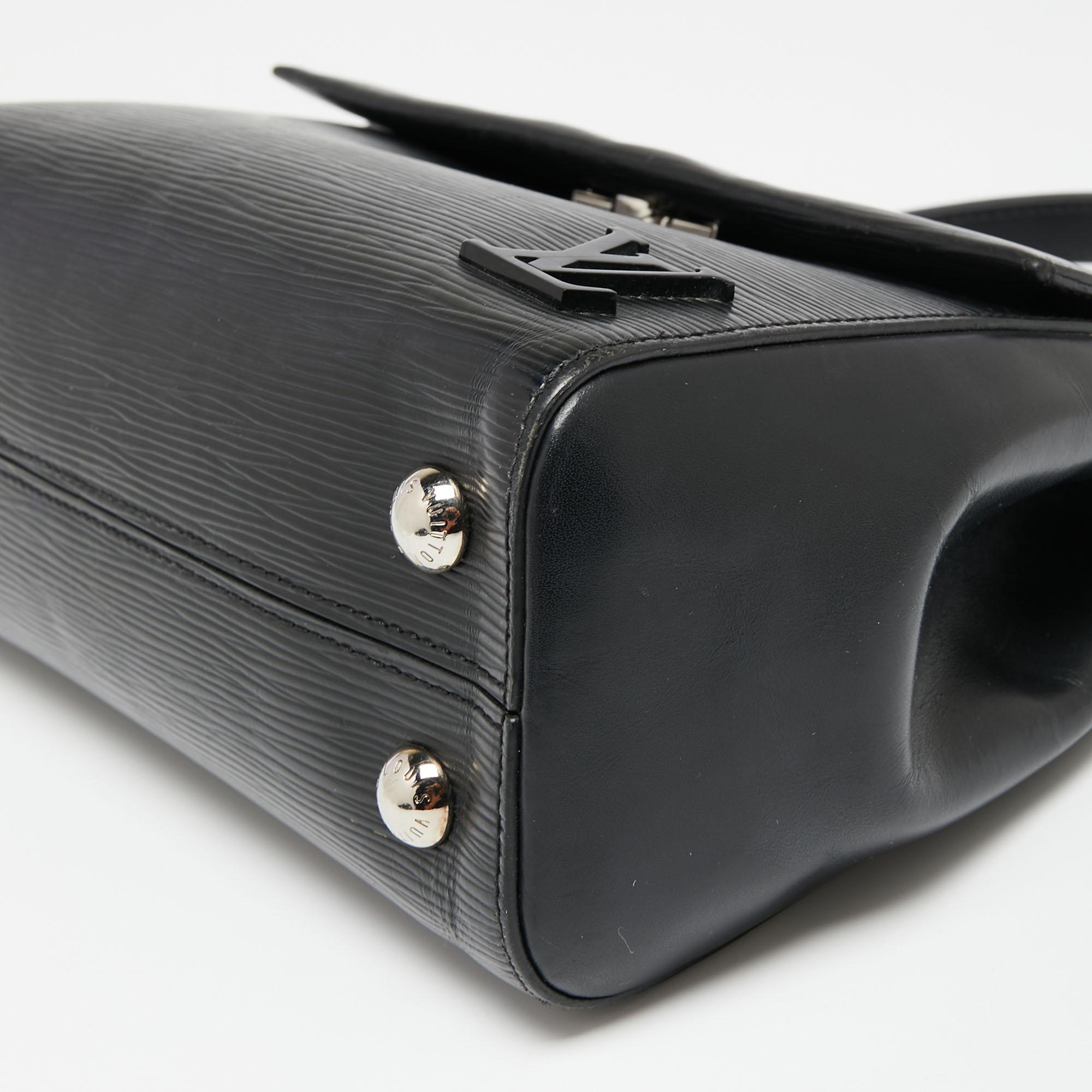 Louis Vuitton Black Epi Leather Cluny BB Bag 2