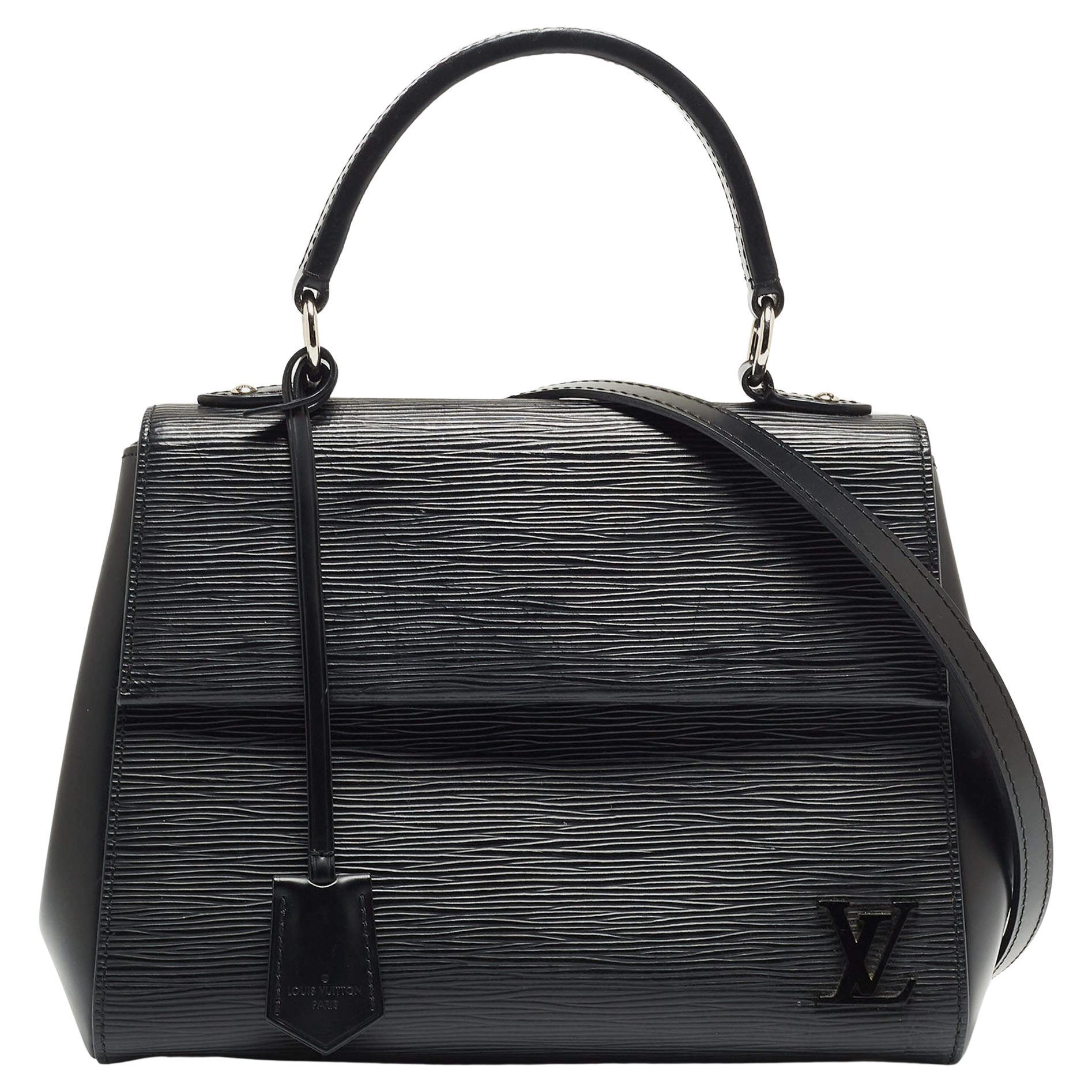 Louis Vuitton Black Epi Leather Cluny BB Bag
