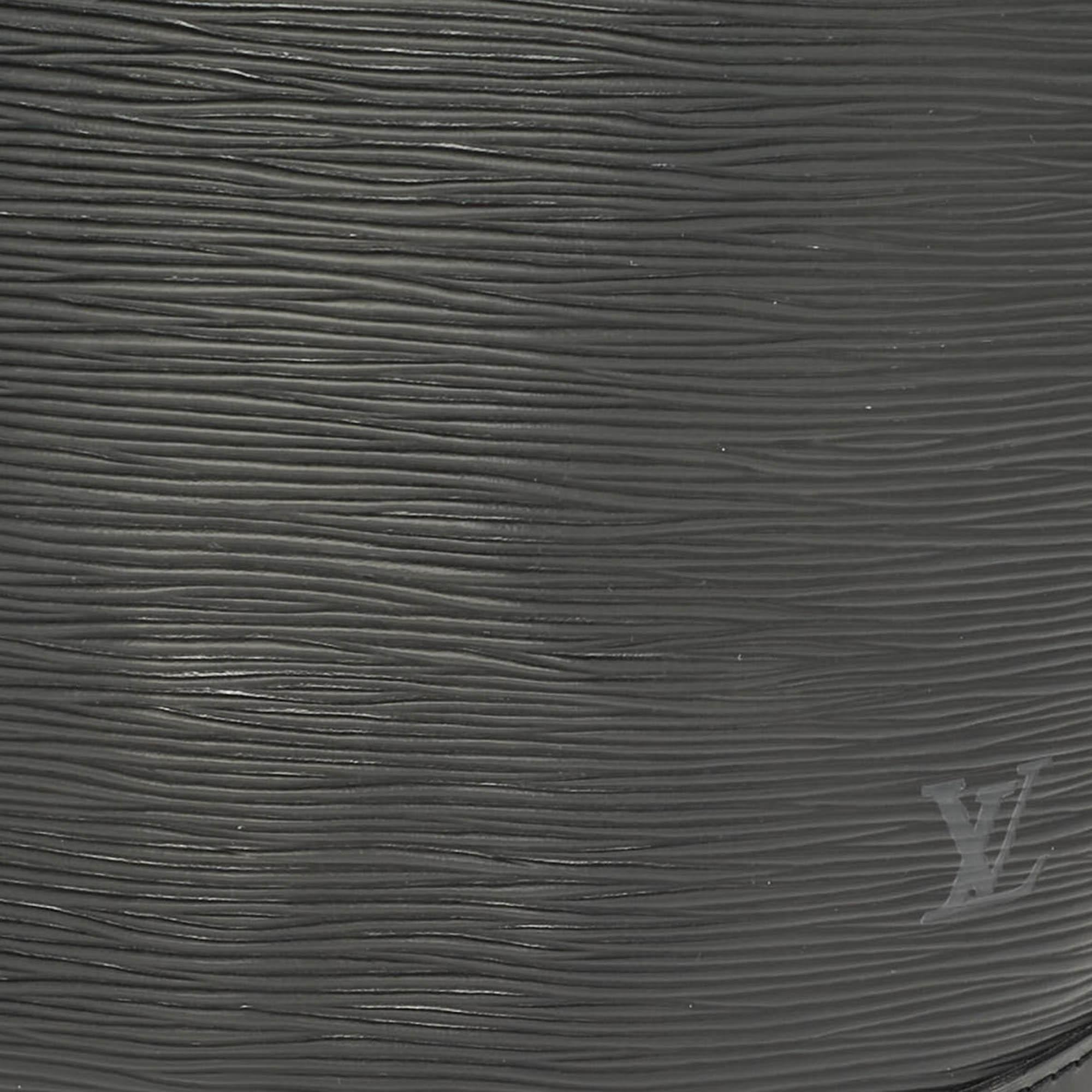 Louis Vuitton Black Epi Leather Cluny Bucket Bag 1