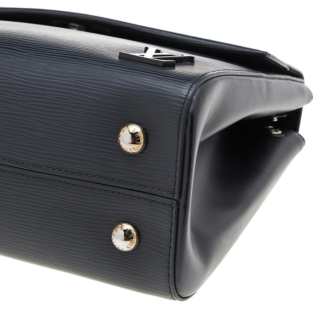 Louis Vuitton Black Epi Leather Cluny MM Bag 4