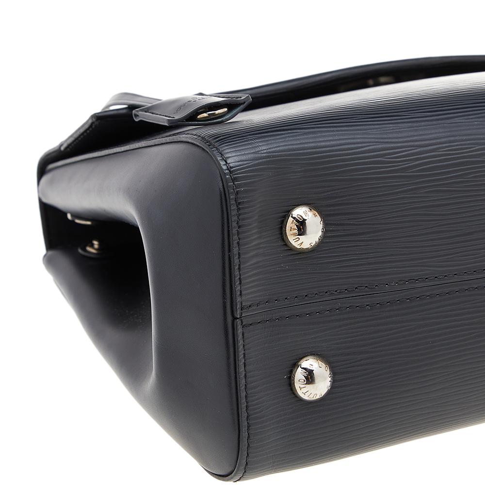 Louis Vuitton Black Epi Leather Cluny MM Bag 5