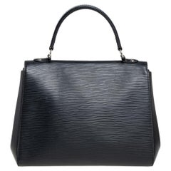 Louis Vuitton Black Epi Leather Cluny MM Bag