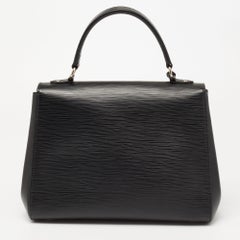 Louis Vuitton Black Epi Leather Cluny MM Bag