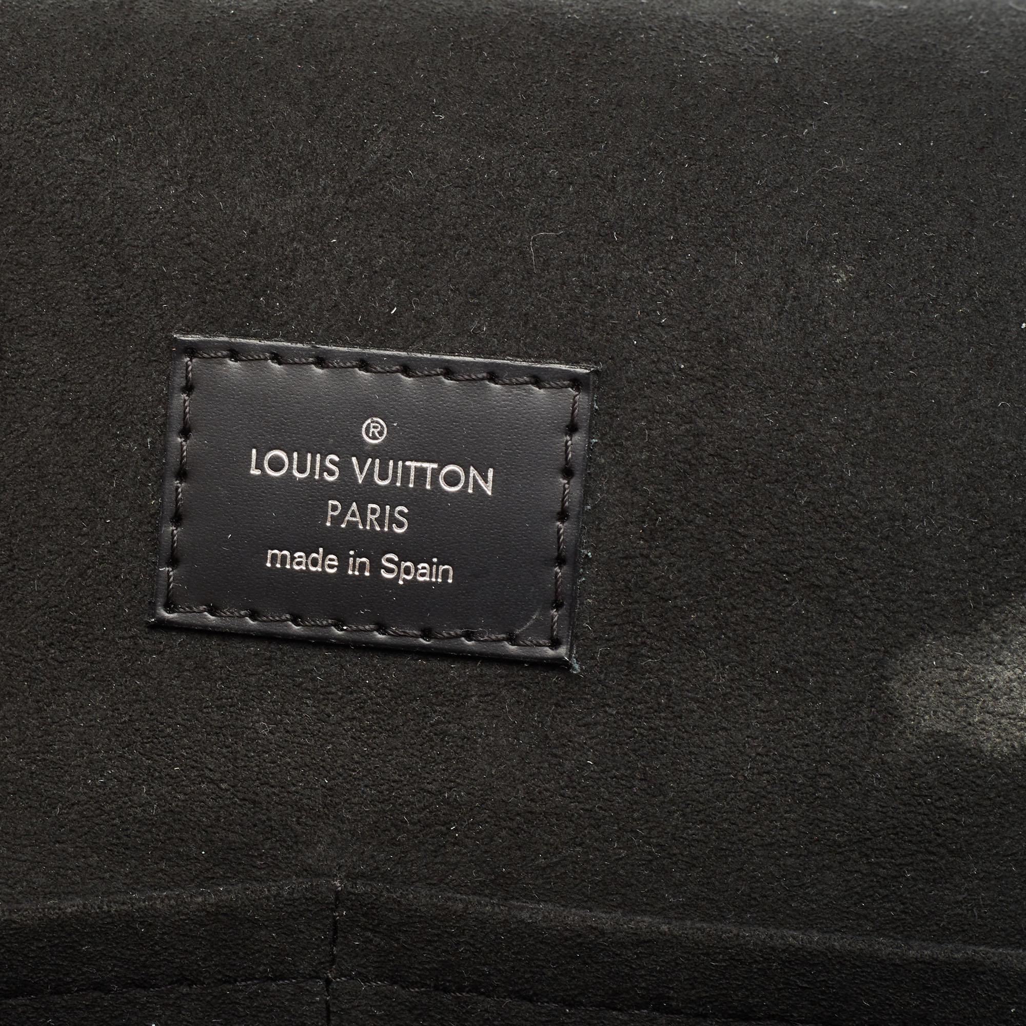 Louis Vuitton Black Epi Leather Cluny MM Bag 1