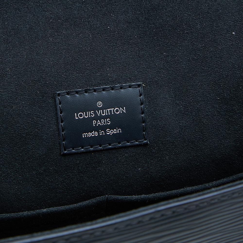 Louis Vuitton Black Epi Leather Cluny MM Bag 2