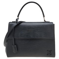 Louis Vuitton Black Epi Leather Cluny MM Bag