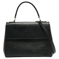 Louis Vuitton Epi Cluny M52253 Brown Leather Pony-style calfskin ref.853776  - Joli Closet