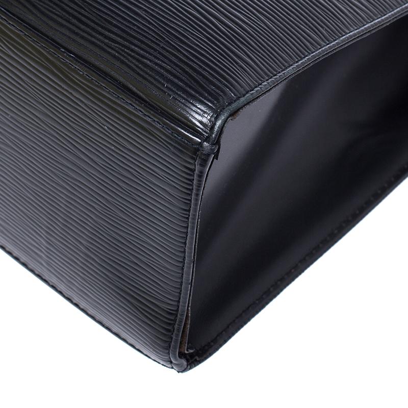 Louis Vuitton Black Epi Leather Croisette PM Bag 1