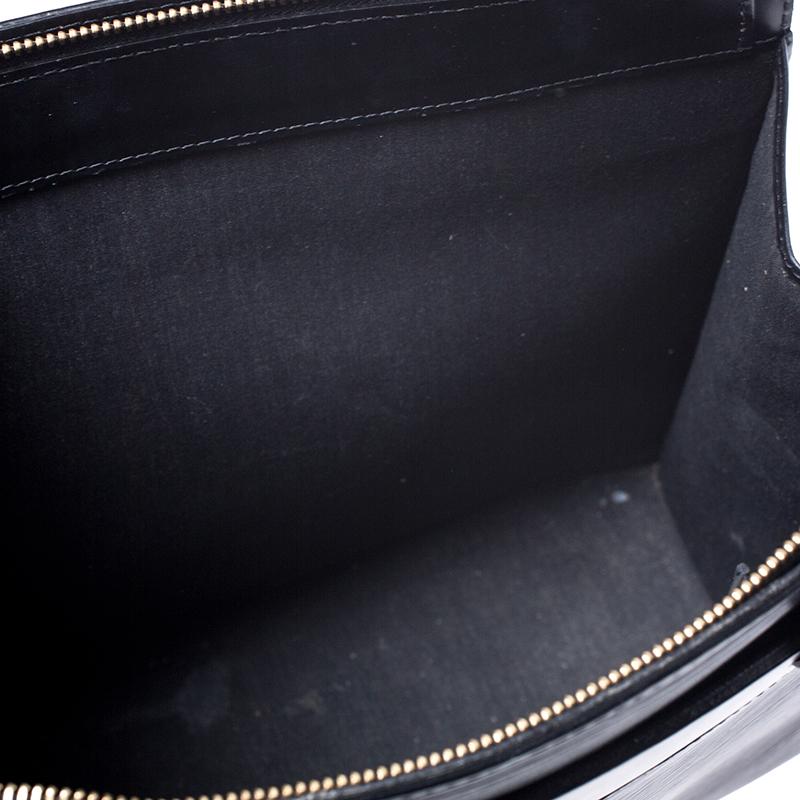 Louis Vuitton Black Epi Leather Croisette PM Bag 2