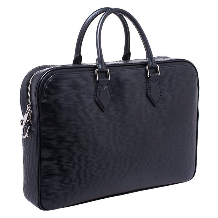 LOUIS VUITTON  Bags, Leather briefcase men, Briefcase for men