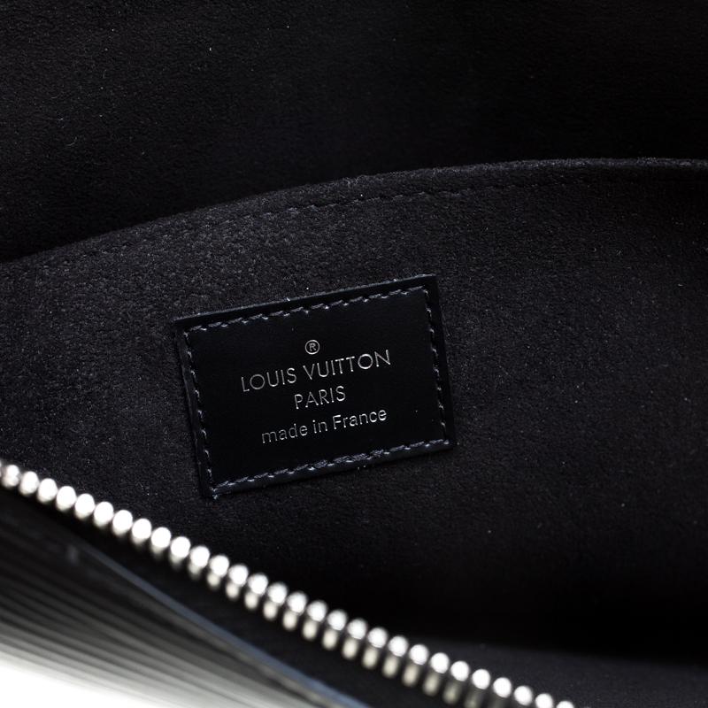 Louis Vuitton Black Epi Leather Documents Portfolio Pochette 3