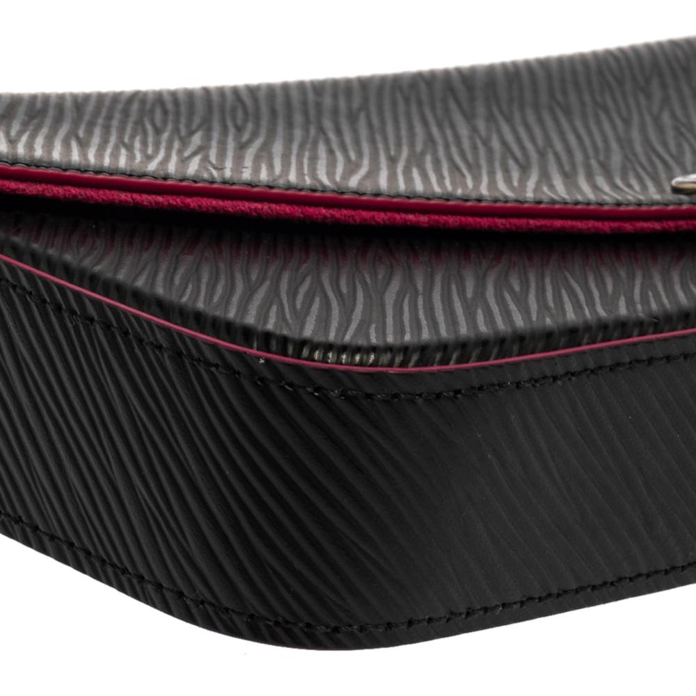 Louis Vuitton Black Epi Leather Felicie Pochette 6