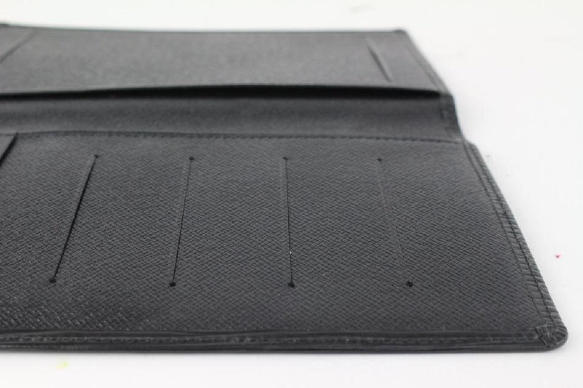 Louis Vuitton Black Epi Leather Fold Agenda Address Book Diary Cover 98LV45 6