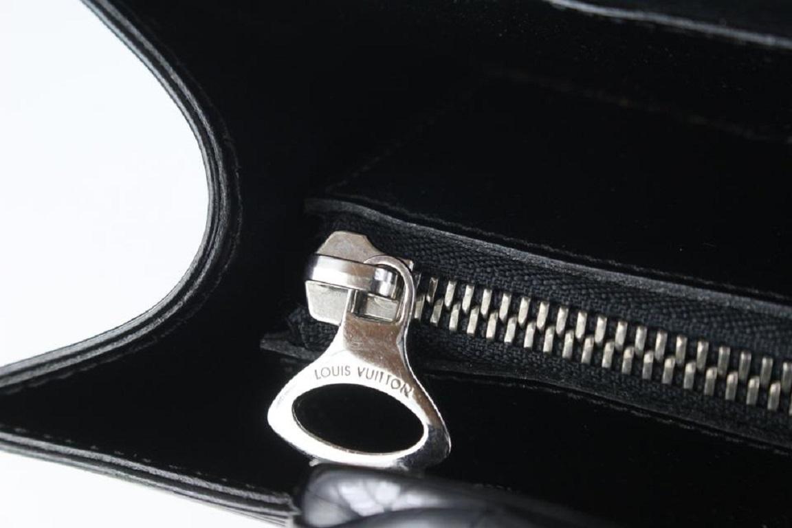 Louis Vuitton Black Epi Leather Gemeaux Tote Bag  913lv9 For Sale 7