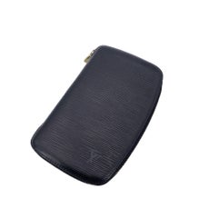 Louis Vuitton Black Epi Leather Geode Organizer Zippy Wallet