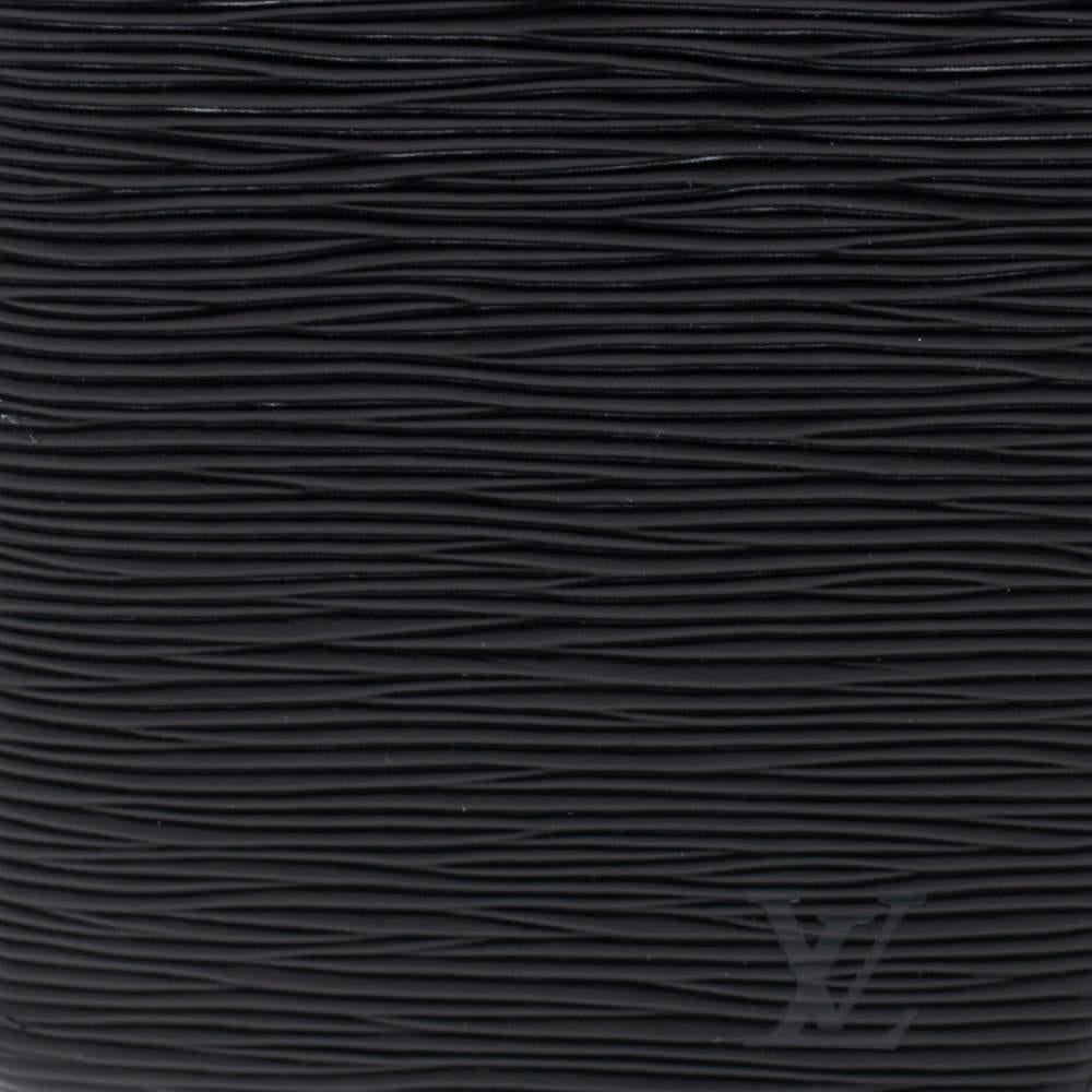 Women's Louis Vuitton Black Epi Leather Geode Organizer Zippy Wallet