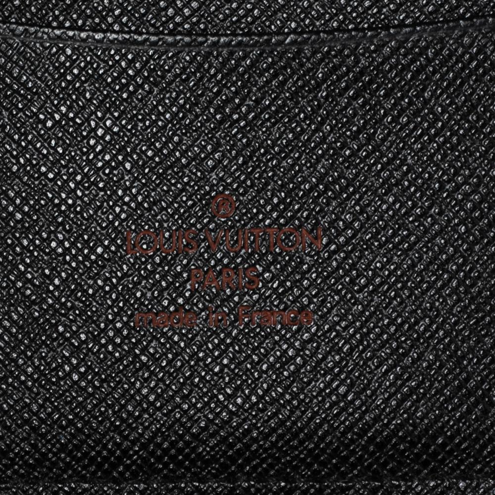 Louis Vuitton Black Epi Leather Geode Organizer Zippy Wallet 4