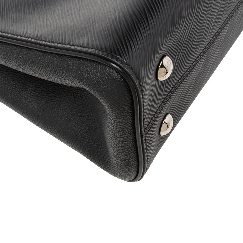 Louis Vuitton Black Epi Leather Grenelle PM Tote 2