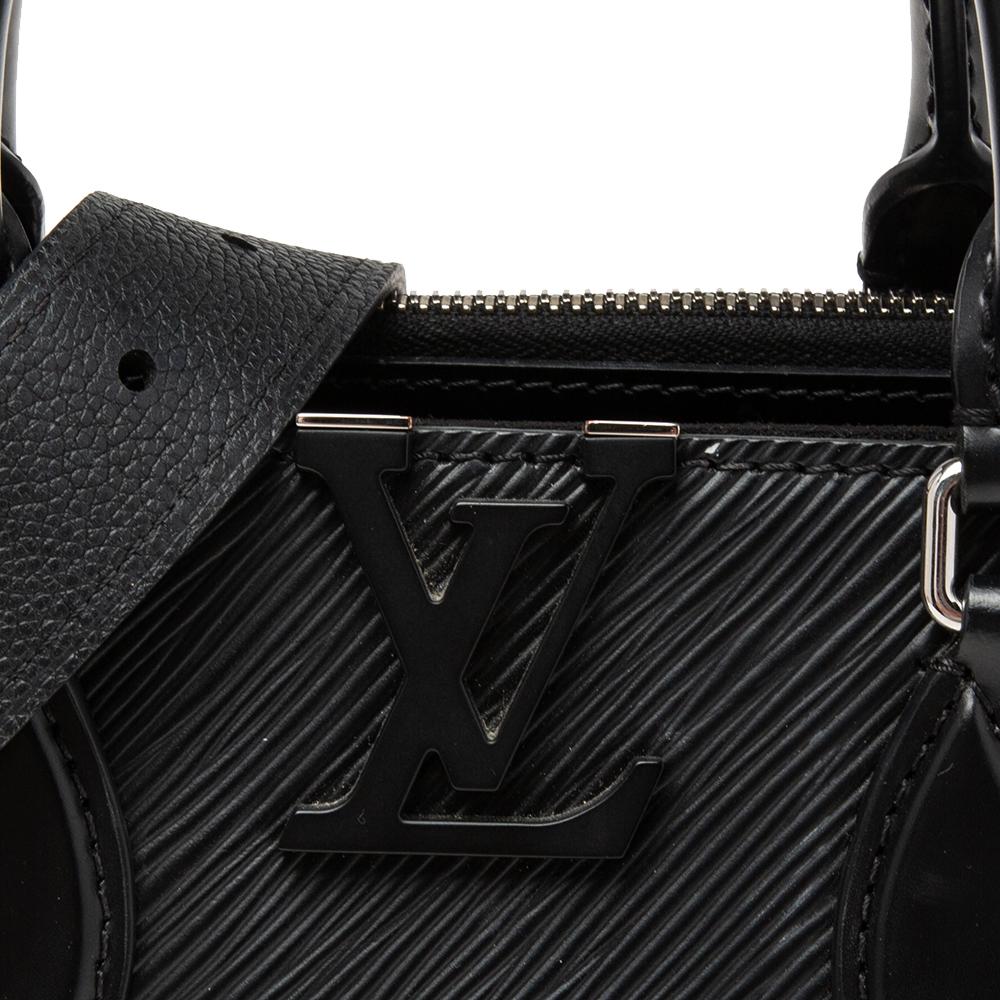 Louis Vuitton Black Epi Leather Grenelle PM Tote 3