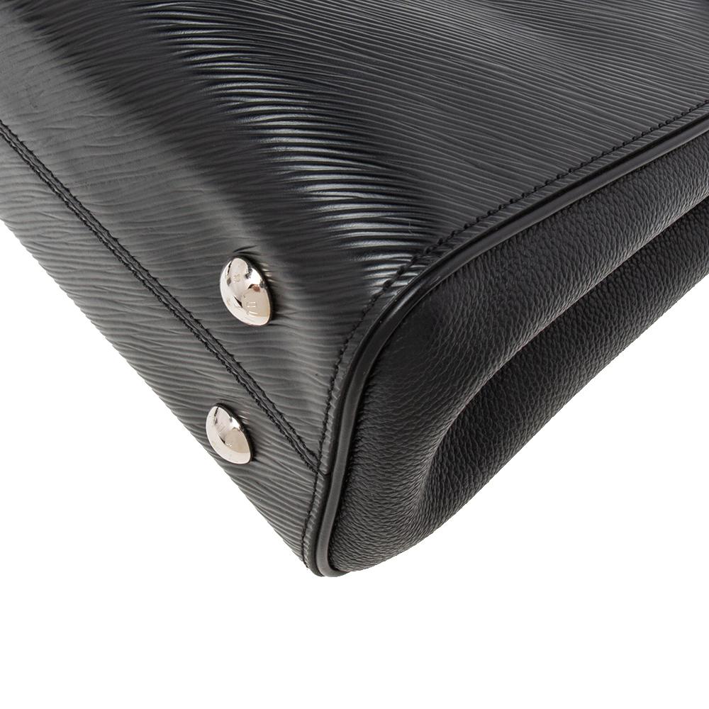 Louis Vuitton Black Epi Leather Grenelle PM Tote 4