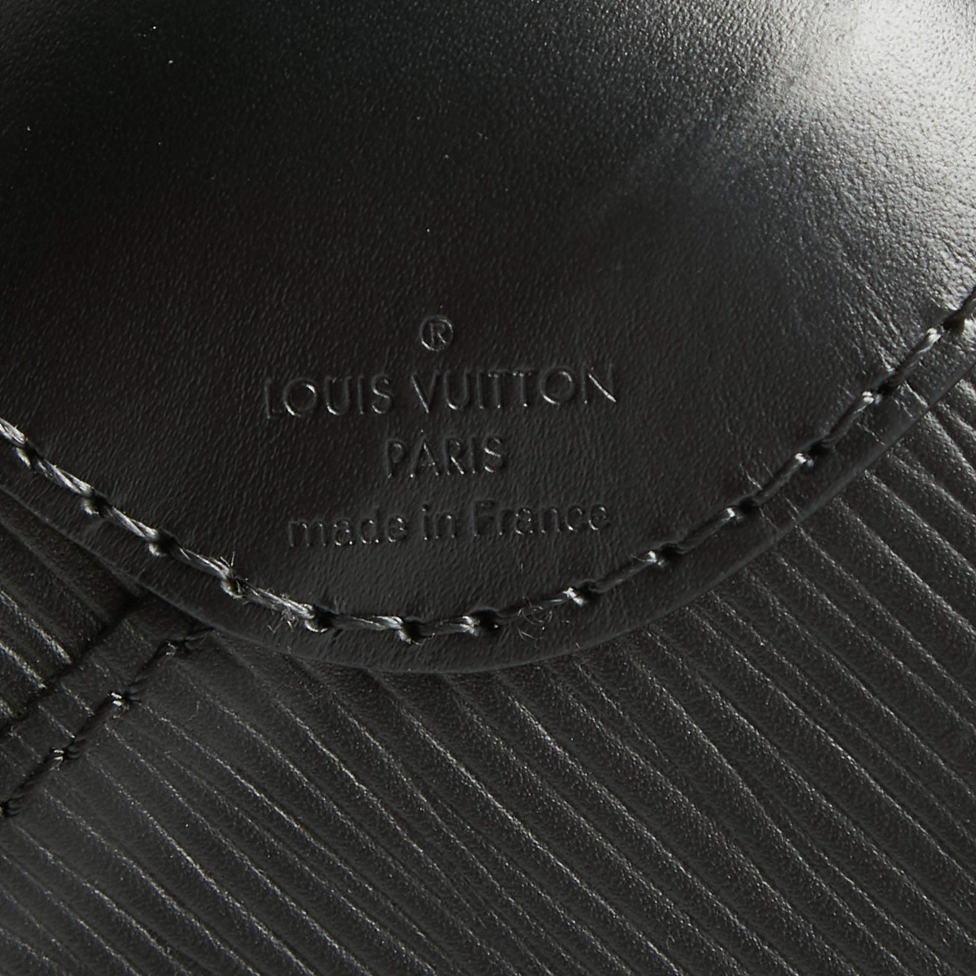 Louis Vuitton Schwarz Epi Leder Horizon 55 Koffer aus schwarzem Epi-Leder im Angebot 7