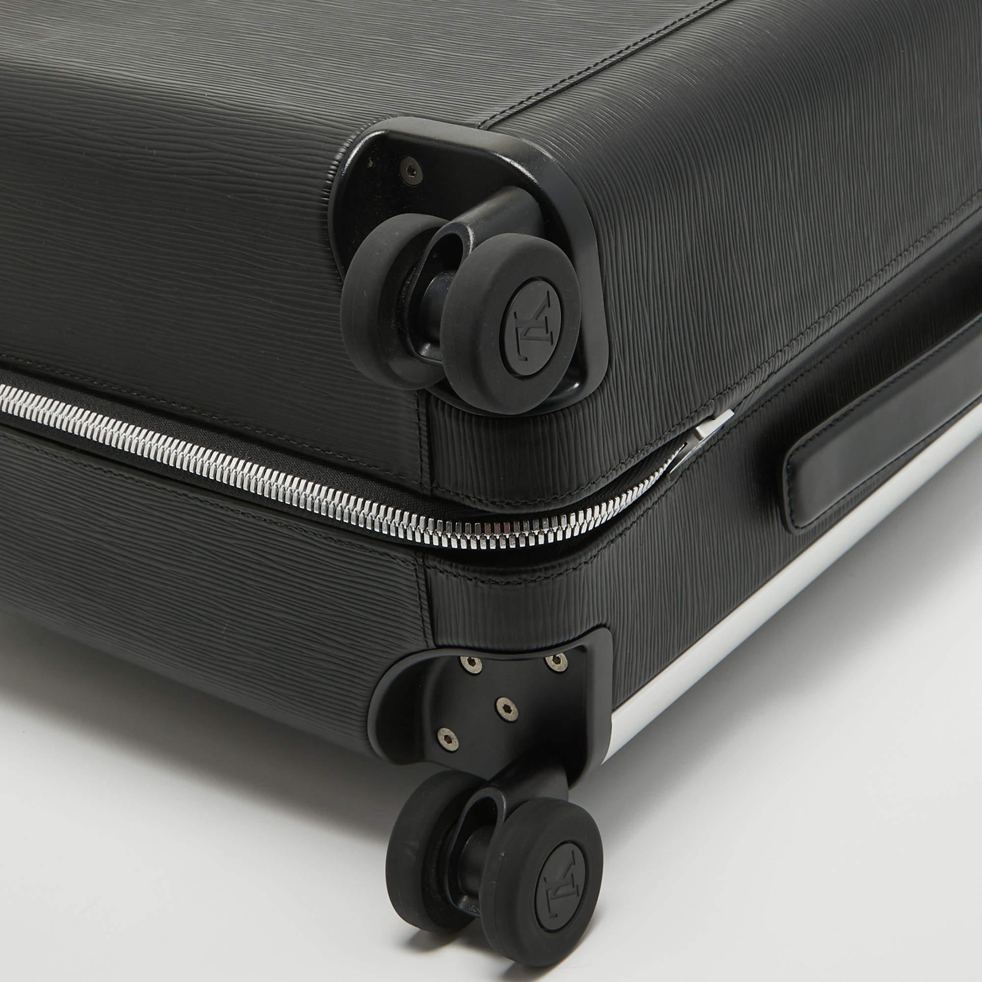 Louis Vuitton Schwarz Epi Leder Horizon 55 Koffer aus schwarzem Epi-Leder im Angebot 8