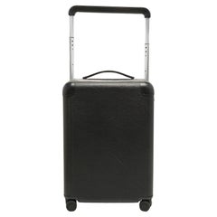 Used Louis Vuitton Black Epi Leather Horizon 55 Suitcase