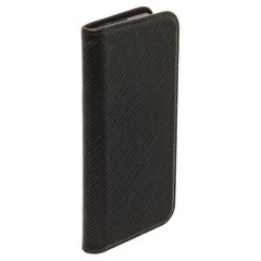 Louis Vuitton Black Epi Leather iPhone X Folio Case