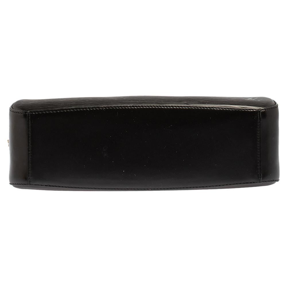 Louis Vuitton Schwarz Epi Leder Jasmin Tasche 7